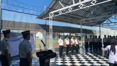 Komitmen Bersama, Lapas Way Kanan Lakukan Ikrar dan Penandatangan Zero Halinar