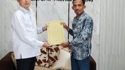 Puskada Sambangi Kantor BPKP Lampung, Soroti Sinkronisasi Penanganan Kasus Honorer Fiktif Metro