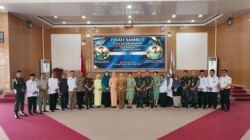 Pisah Sambut Danlanudad Gatot Soebroto Digelar Pemkab Way Kanan 