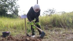 Bupati Ayu Pimpin Gerakan ASI Dan Penanaman Pohon Serentak Se-kabupaten Way Kanan