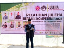 Pemerintah Tubaba Gandeng Juleha Gelar Pelatihan Penyembelihan Halal