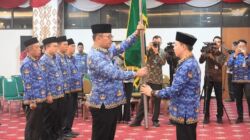 Melalui Mekanisme PAW Dewan Pengurus KORPRI Way Kanan Di Lantik Marindo