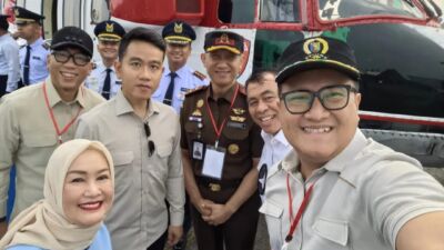 Ketua DPRD Provinsi Lampung Sambut Kunjungan Wakil Presiden RI, Tinjau Kampung Nelayan Labuhan Maringgai.