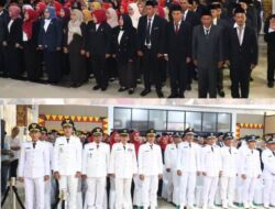 Pejabat Administrator dan Pengawas di Lingkungan Pemkab Lampung Utara Resmi Dilantik
