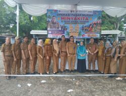 Pemkab Lampura dan Bulog Gelar Operasi Pasar MinyaKita, Harga Minyak Goreng Dijaga Tetap Stabil Selama Mei 2026