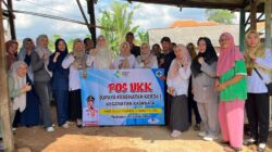 Puskesmas Rajabasa Indah Lakukan Pembinaan Pos UKK Pekerja Pembuat Bata di Kelurahan Rajabasa Nunyai