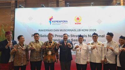 Gubernur Sebut Rakernas KONI Jadi Momentum Kebangkitan Olahraga Lampung