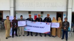 Hampir 50 Juta Dana CSR Di Glontorkan PT. KAI Drive IV Tanjung Karang Untuk Pembangunan Masjid Di Tanjung Raja Giham 
