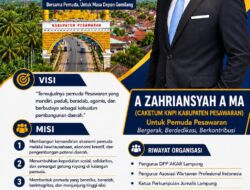 A Zahriansyah A Ma Bawa Semangat Pemuda Berbudaya untuk Masa Depan Pesawaran