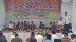 Marga Buay Pemuka Bangsa Raja Negeri Besar Way Kanan Persoalkan Perluasan Register 44 Sungai Muara Dua Dalam Mufakat Agung