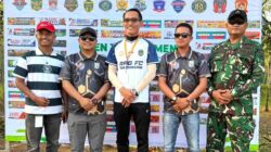 Dandim 0427/WK Membuka Turnamen Sepak Bola RPG CUP