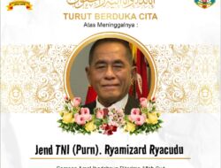 For-WIN Way Kanan Ucapkan Duka Cita Atas Wafatnya Jend TNI Purn Ryamizard 