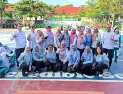 Puskesmas Kemiling Bersama Dinkes Kota Bandar Lampung Gelar Gerakan Aksi Bergizi di SMA Negeri 14 Bandar Lampung
