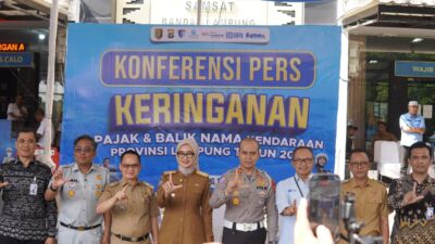 BRI Kanca Teluk Betung Dukung Program Keringanan Pajak Kendaraan 2026, Permudah Masyarakat Lampung Penuhi Kewajiban Pajak
