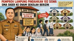 Tak Kantongi Izin Operasional, 102 Siswa SMA Siger Dipindahkan ke Enam Sekolah Berizin