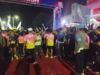 Polres Lampung Utara Kerahkan 40 Personel Amankan Night Run HUT Kabupaten Lampung Utara ke-80