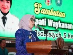 Bupati Ayu Hadiri Rakerda 2026 TP PKK Way Kanan 
