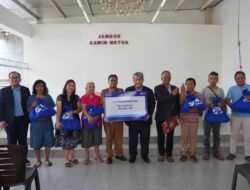 BRI Peduli TJSL Berbagi Kasih Bersama BRI Salurkan 500 Paket Sembako untuk Umat Kristiani di Bandar Lampung